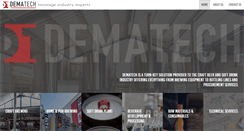 Desktop Screenshot of dematechsa.com